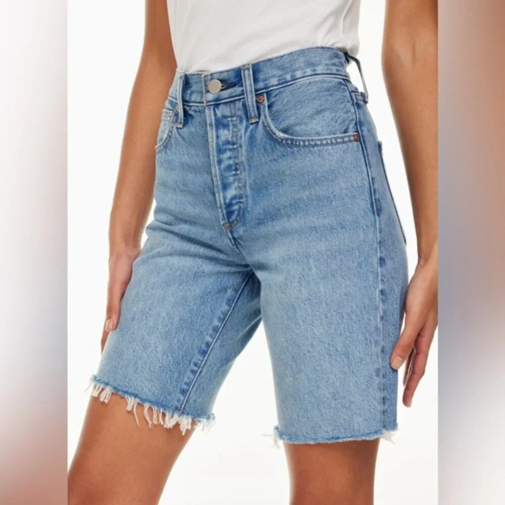 ARITZIA DENIM FORUM the yoko long jean  short 24